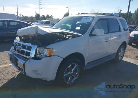 2011 Ford Escape Limited из США, поврежденный, VIN 1FMCU0E74BKA38535